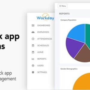 Workday v1.6 Nulled – A Time Clock Application For Employees Script