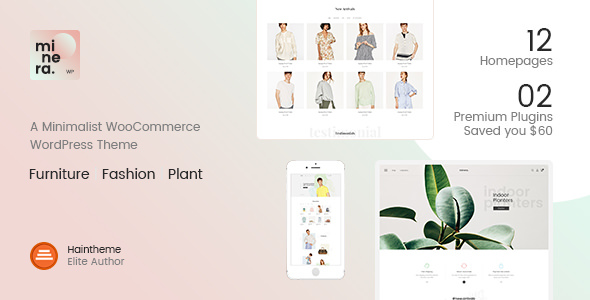 Minera v2.9.6 Nulled - Minimalist WooCommerce WordPress Theme