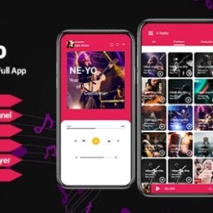 XRadio v1.0 Nulled – Online Radio Streaming Flutter App UI Kit Source