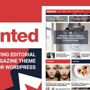 Hunted v8.0.7 Nulled – A Flowing Editorial Magazine Theme