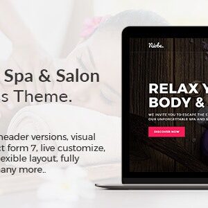 Niobe v1.2.5 Nulled – Spa & Salon WordPress Theme
