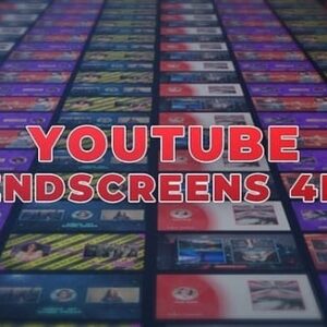 YouTube EndScreens 4K Template v.1 Nulled – Premiere Pro Project