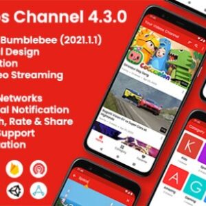 Your Videos Channel v4.3.0 App Source Code with Admin Panel