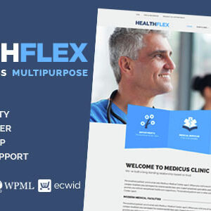 HEALTHFLEX v2.7.4 Nulled – Medical Health WordPress Theme
