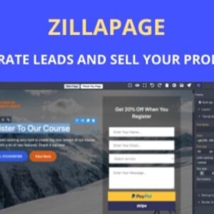 Zillapage v1.1.7 – Landing Page and Ecommerce Builder Nulled Script