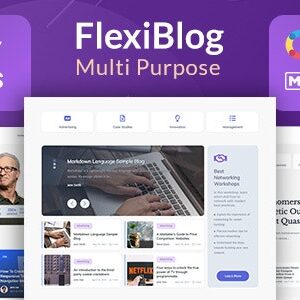 FlexiBlog v4.0.0 Nulled – React Gatsby Multipurpose Blog Theme