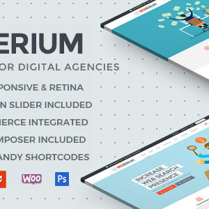 Weberium v1.30 Nulled – Theme Tailored for Digital Agencies