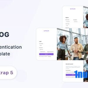 Authlog Nulled – Bootstrap 5 Authentication Page HTML Template