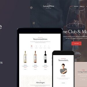 Luxury Wine v1.1.10 Nulled – Liquor Store & Vineyard WordPress Theme + Shop