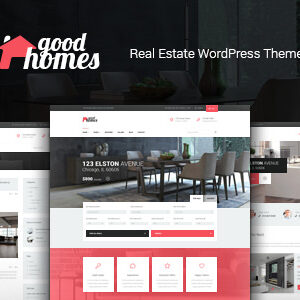 Good Homes v1.3.10 Nulled – A Contemporary Real Estate Theme