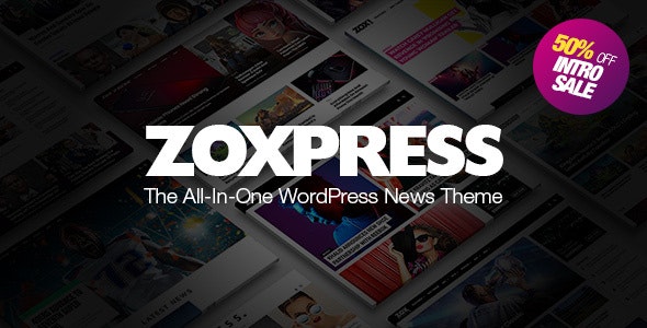ZoxPress v2.11.0 Nulled - All-In-One WordPress News Theme