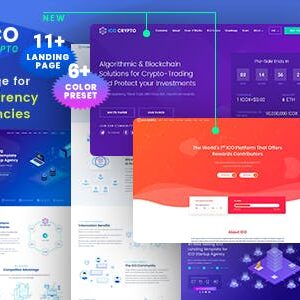 Cryptico v1.4.10 Nulled – ICO Crypto Landing & Cryptocurrency Theme