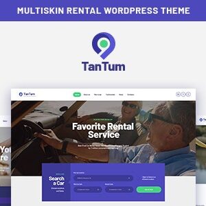 TanTum v1.1.10 Nulled – Car, Scooter, Boat & Bike Rental Services WordPress Theme
