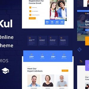 Edukul v1.25 Nulled – Online Courses WordPress Theme