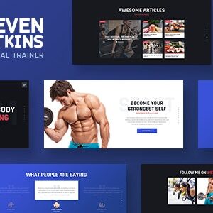 Steven Watkins v2.0 Nulled – Personal Gym Trainer & Nutrition Coach WordPress Theme