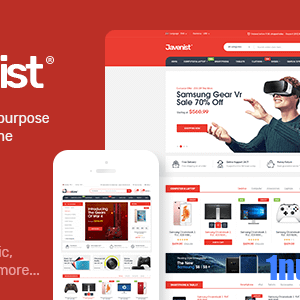 Javenist v1.3.2 Nulled – Multipurpose eCommerce WordPress Theme