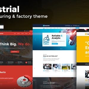 Industrial v1.5.2 Nulled – Corporate, Industry & Factory