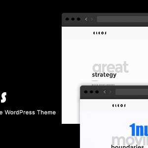Eleos v1.3.6 Nulled – One-Page Creative WordPress Theme