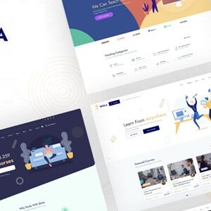 Skola v1.0.21 Nulled – LMS Online Courses WordPress Theme