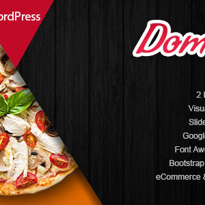 Domnoo v1.37 Nulled – Pizza & Restaurant WordPress Theme