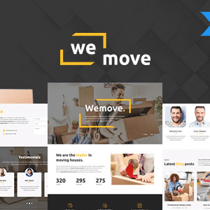 WeMove v1.5 Nulled – Home Moving & Logistic WordPress Theme
