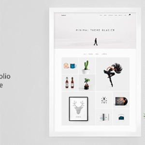 Glacier v5.0.1 Nulled – Minimal WordPress Portfolio Theme