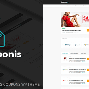 Couponis v3.1.9 Nulled – Affiliate & Submitting Coupons WordPress Theme