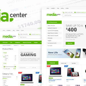 MediaCenter v2.7.21 Nulled – Electronics Store WooCommerce Theme