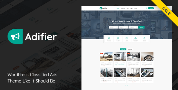 Adifier v3.9.5 Nulled - Classified Ads WordPress Theme