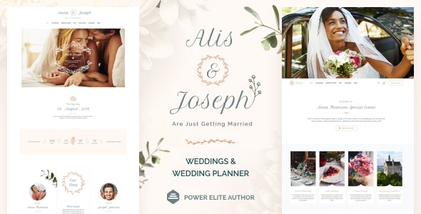 Alis v14.1 Nulled - Wedding Planner WordPress Theme