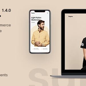 Supro v1.8.0 Nulled – Minimalist AJAX WooCommerce WordPress Theme