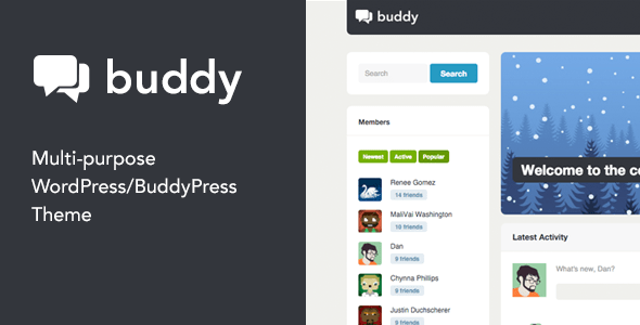 Buddy v2.23.1 Nulled - Multi-Purpose WordPress / BuddyPress Theme