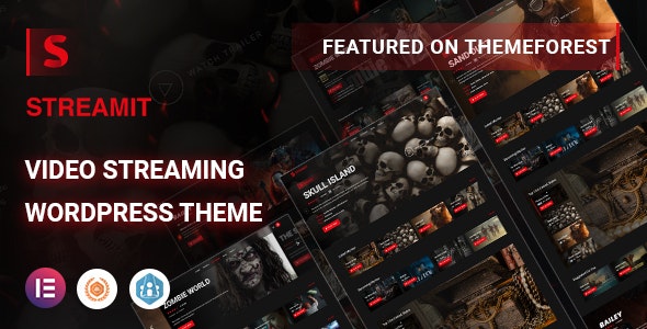 Streamit v3.4.8 Nulled - Video Streaming WordPress Theme + RTL