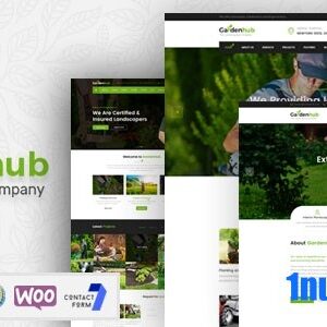 Garden HUB v1.4.1 Nulled – Lawn & Landscaping WordPress Theme