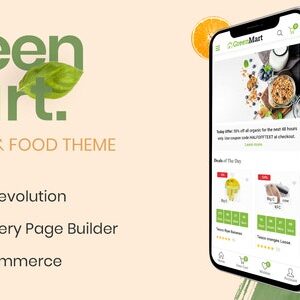 GreenMart v4.0.3 Nulled – Organic & Food WooCommerce WordPress Theme
