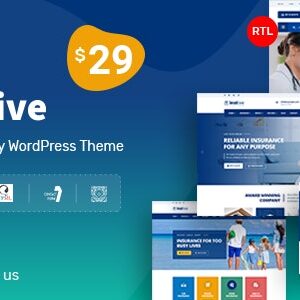 Instive v1.2.3 Nulled – Insurance WordPress Theme