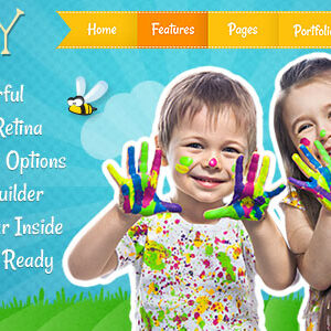 Kiddy v2.0.5 Nulled – Children WordPress theme