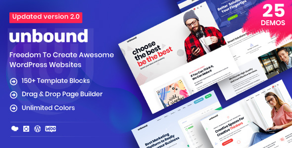 Unbound v2.2.2 Nulled - Business Agency Multipurpose Theme
