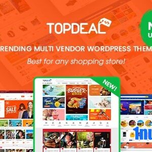 TopDeal v2.3.8 Nulled – Multi Vendor Marketplace Elementor WooCommerce WordPress Theme