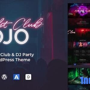 DJO v1.1.1 Nulled – Night Club and DJ WordPress