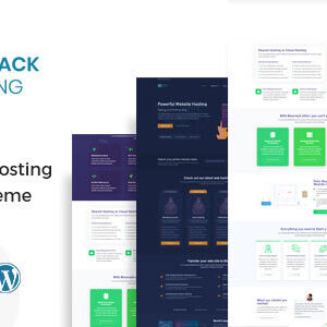 Bluerack v2.7 Nulled – Modern Hosting WordPress Theme