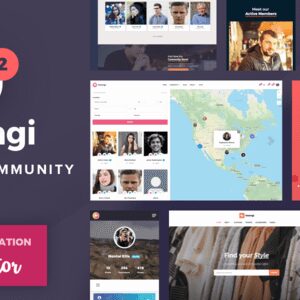 Gwangi v2.4.3 Nulled – PRO Multi-Purpose Membership, Social Network & BuddyPress Community Theme