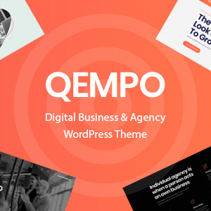 Qempo v1.2.8 Nulled – Digital Agency Services WordPress Theme