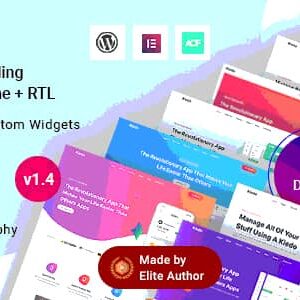 Kiedo v1.8 Nulled – App & SaaS Landing WordPress Theme