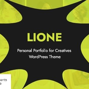 Lione v1.3.1 Nulled – Personal Portfolio for Creatives WordPress Theme