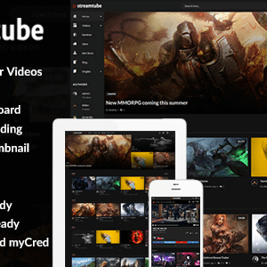 StreamTube 3.0.14 Nulled – Video WordPress Theme