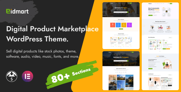 Eidmart v2.5 Nulled - Digital Marketplace WordPress Theme