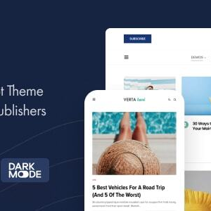 Verta v1.0.5 Nulled – Multi-Concept WordPress Theme for Modern Publishers