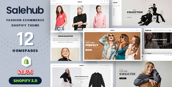 SaleHub v2.3.0 Nulled - Clothing and Fashion Shopify Theme