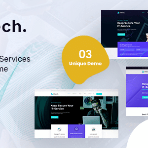 Intech v1.9 Nulled – IT Solutions Company WordPress Theme